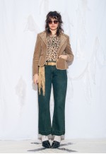 Vintage Y2K Corduroy Blazer in Beige