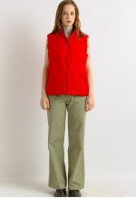 double side puff gillet vest 7301