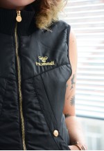 Vintage 90's Black HUMMEL Vest