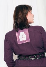 Reworked Dress Y2K Vintage Feminist Patch Shirt Dress