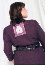 Reworked Dress Y2K Vintage Feminist Patch Shirt Dress