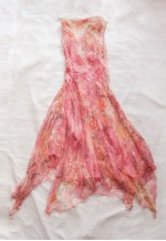 vintage Stylish fairy cottage Summery Watercolor Floral Dress