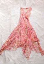 vintage Stylish fairy cottage Summery Watercolor Floral Dress
