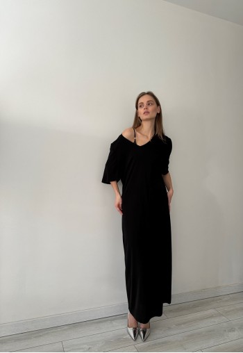 Selection Black Maxi Dress