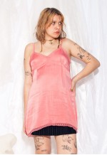 Vintage Slip Dress 50s Reworked Overdyed Confusion Babydoll