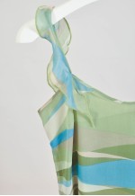Vintage 00s slip dress in green