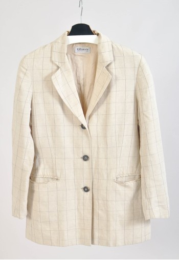 Vintage Premium 00s linen blazer jacket