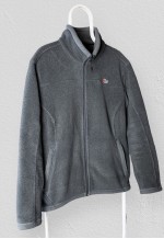 Lowe Alpine Grey Polartec Fleece Jacket Womens XL