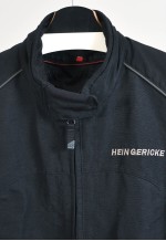 vintage 00s motorcycle racer jacket in black