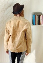 Sand camel colour vintage jacket