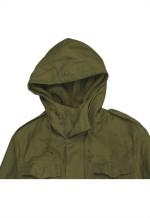 Vintage 90's Active Windbreaker Heavyweight Plain Khaki