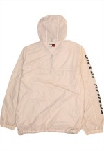 Vintage 90's Windbreaker Hooded Quarter Zip