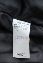 Vintage Y2K Women's Love Black Leather Jacket