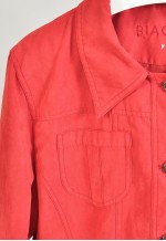 Vintage 00s jacket in cherry red